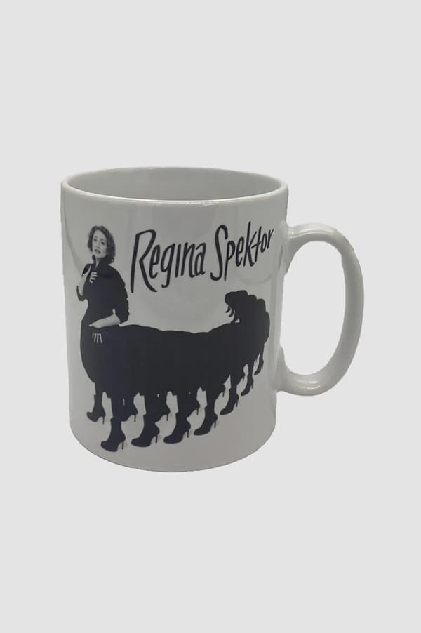 Regina Spektor Mug Centipede Logo Official Black One Size