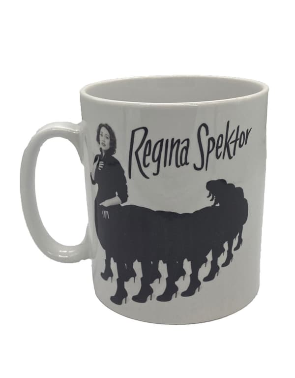 Regina Spektor Mug Centipede Logo Official Black One Size