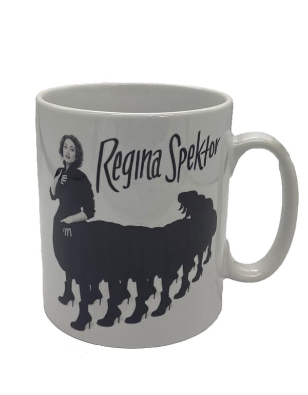 Regina Spektor Mug Centipede Logo Official Black One Size