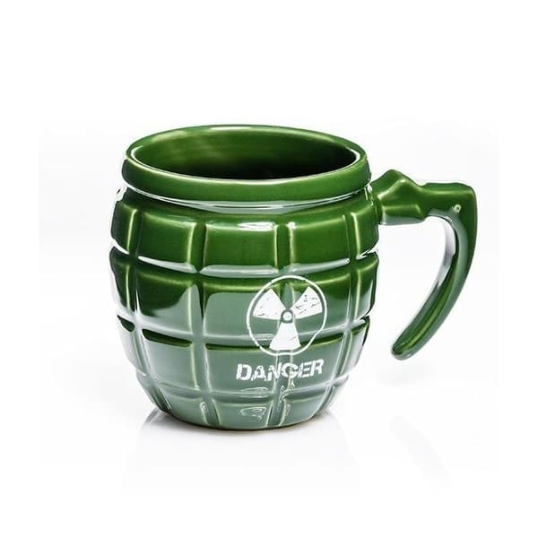 Mugg - Granat - Risktasse - Ergonomisk - 460 ml - Cylindrisk