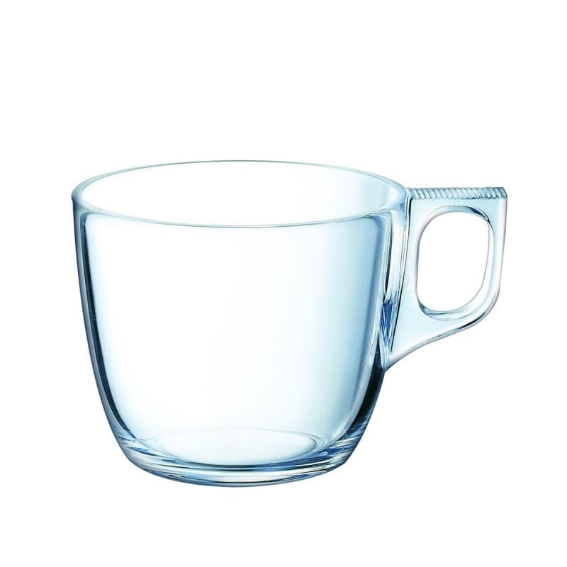 Set med kaffekoppar Arcoroc Gul Glas (22 cl) (6 antal)