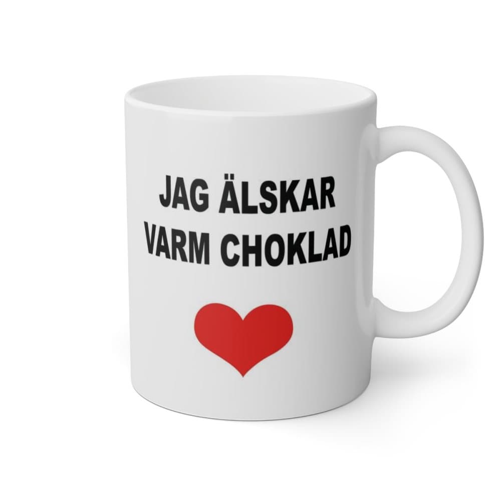 Jag älskar varm choklad - Mugg