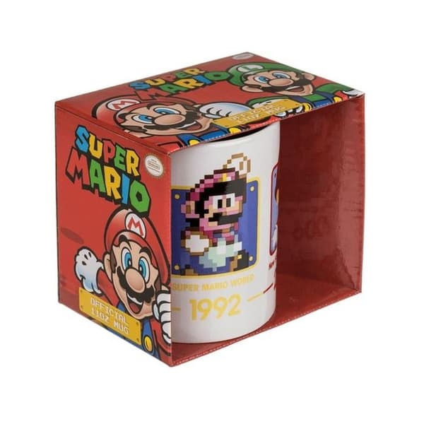 Mugg - Super Mario - Evolution 1987-2006 - Keramik - 325 ml - Vintage