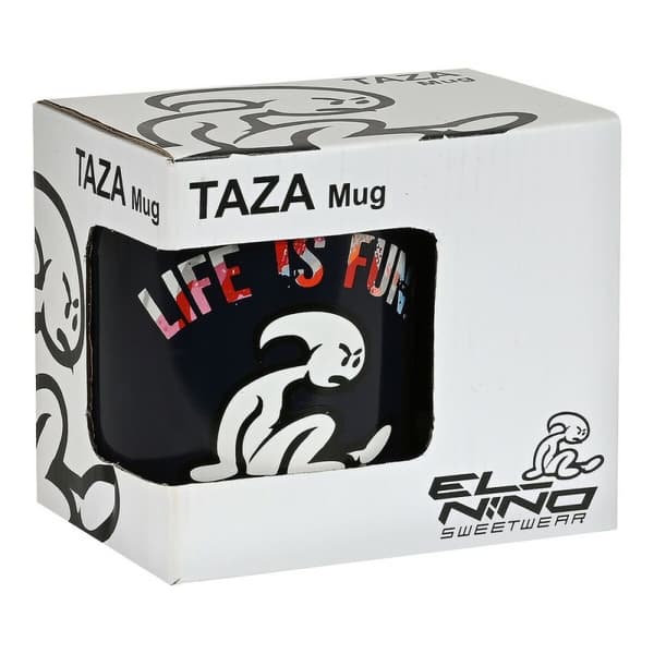 Muki El Niño Life is fun Keraminen Monivärinen (350 ml)