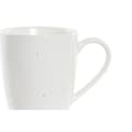 Pikkukuva 2 / 4: 4-osainen mukisetti DKD Home Decor Valkoinen Luonnollinen Kumipuu Kivitavara 300 ml 19 x 13 x 31 cm