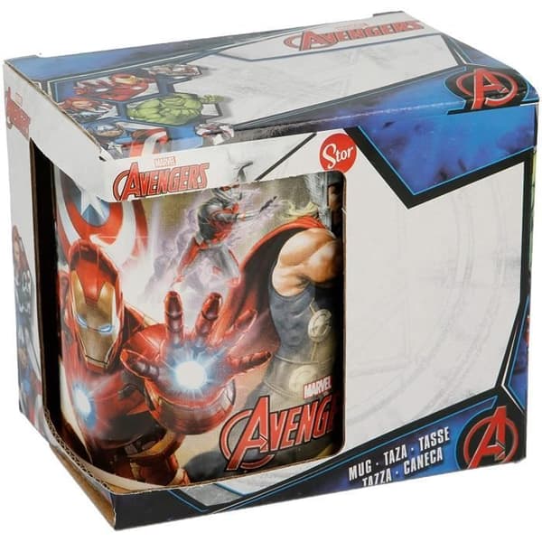 Mugg - Stor - Avengers - 325 ml - Keramik - Flerfärgad - Barn