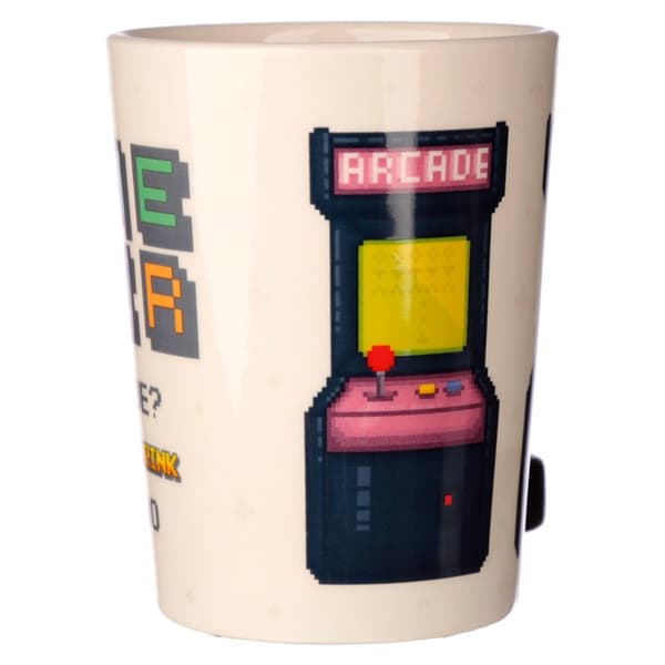 Game Over Joystick Arcade shaped handle mug