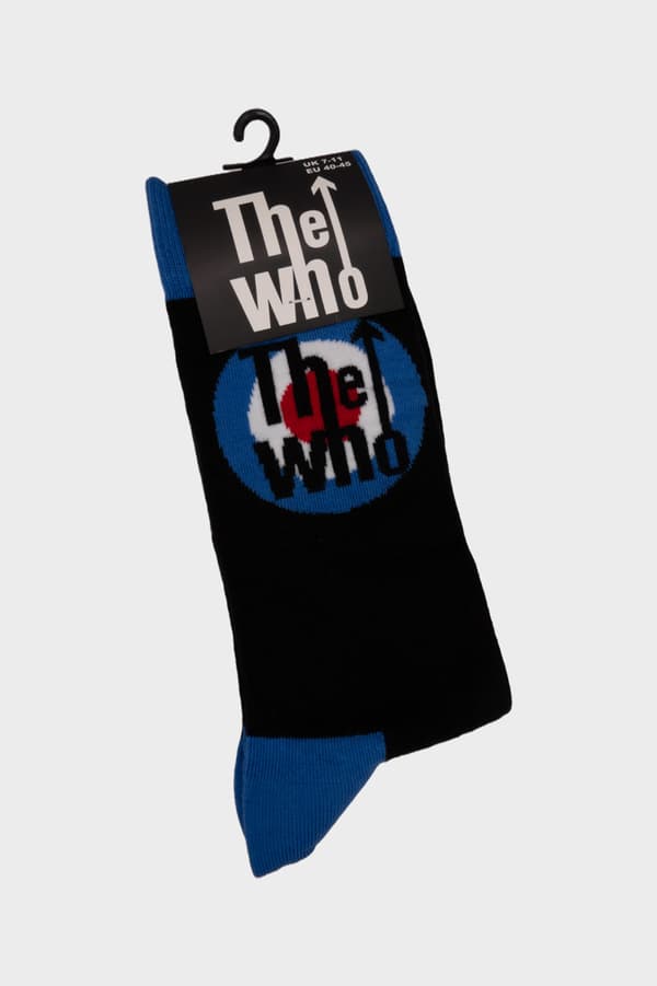 The Who Gift Set Target Band Logo Mug And Sock Presentation Tin One Size