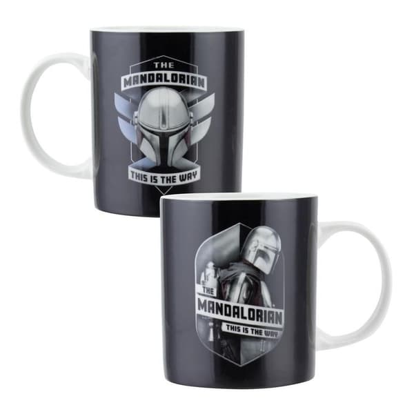 Star Wars the Mandalorian Presentset Med Mugg och Strumpor