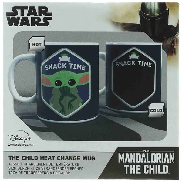 Star Wars Mandalorian The Child (Baby Yoda)Värmekänslig Mugg