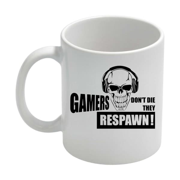 Gamers Dont Die Mugg