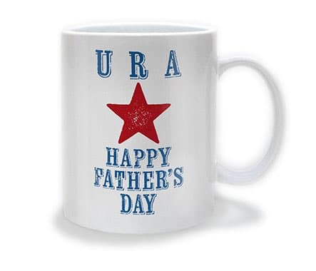 FATHERS DAY (U R A STAR) MUGG
