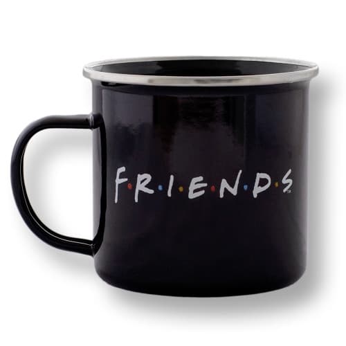 Mugg: Friends - Logo (emaljerad)