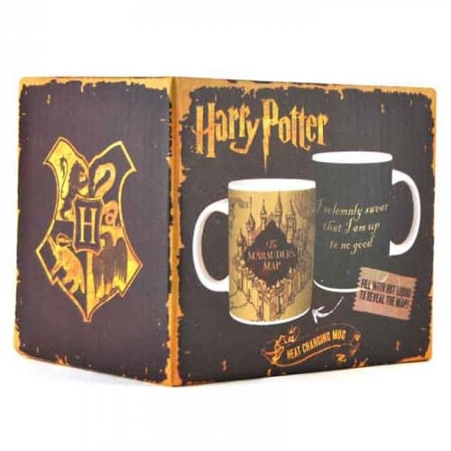 Mug: Heat Changing Mug - Harry Potter - Marauder's Map