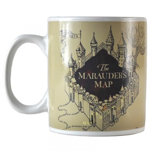 Mug: Heat Changing Mug - Harry Potter - Marauder's Map