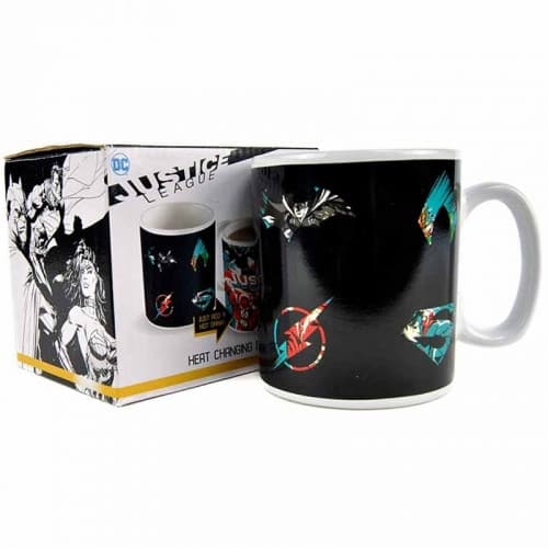Mug: Heat Changing Mug - Justice League - Team