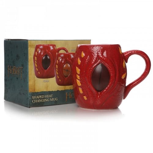 Mug: Heat Changing Mug - Lord Of The Rings - The Hobbit - Smaug