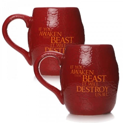 Mug: Heat Changing Mug - Lord Of The Rings - The Hobbit - Smaug