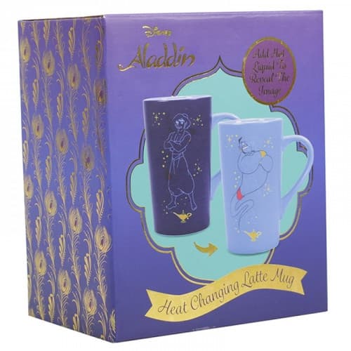 Mugg: Heat Changing Latte Mug - Aladdin