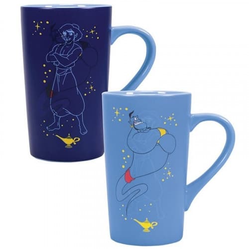 Mugg: Heat Changing Latte Mug - Aladdin