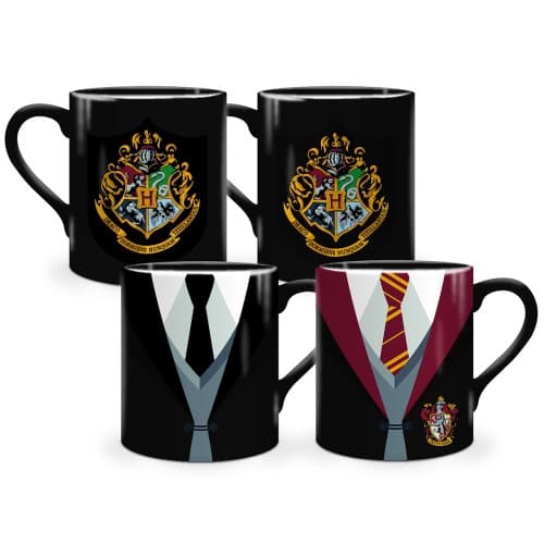 Mugg: Heat Changing Mug - Harry Potter - Uniform Gryffindor