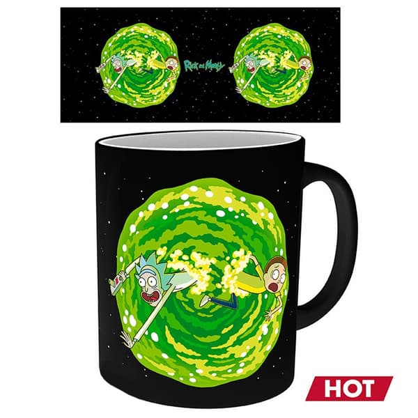 Rick & Morty Farveskiftende Krus