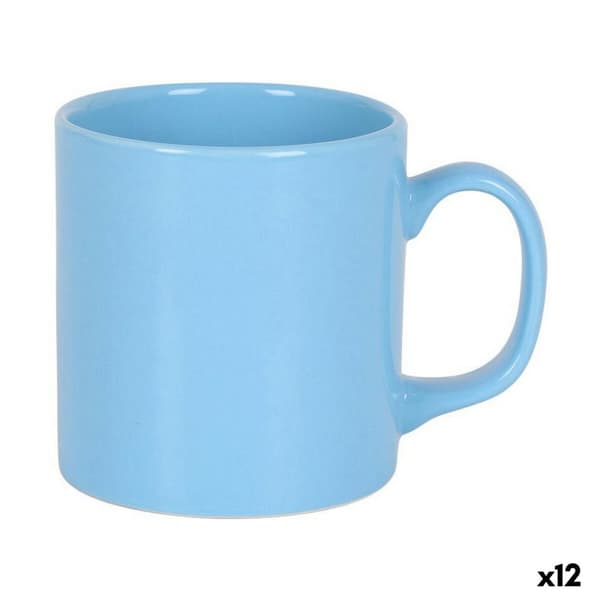 Krus Blå 300 ml Keramik (12 enheder)