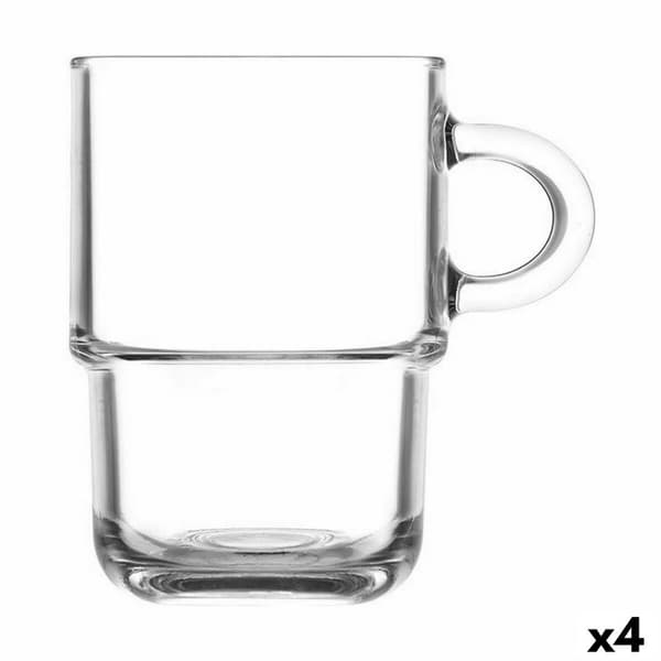 Koppset LAV 360 ml 11 x 8 x 12 cm Stapelbara 4 antal (6 Delar)
