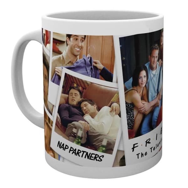 Mugg - Vänner - Polaroid - Keramik - 30 cl - Diskmaskinssäker