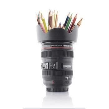 Mugg - FOTO LENS - Isolerad - Modern design - För vuxna - Fotograf Present
