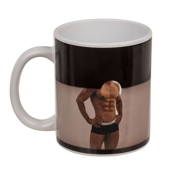 Mugg termoreaktiv - Striptease - Keramik - 10 cm - För vuxna - Magisk effekt