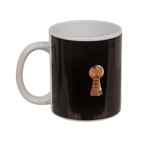 Mugg termoreaktiv - Striptease - Keramik - 10 cm - För vuxna - Magisk effekt