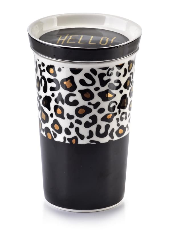WILD Mugg med lock 410 ml + infuser