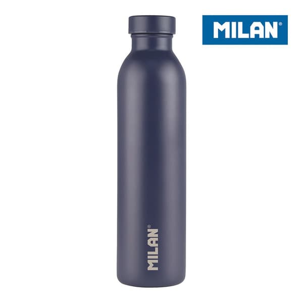 Termisk flaska i rostfritt stål Milan Marinblå 591 ml