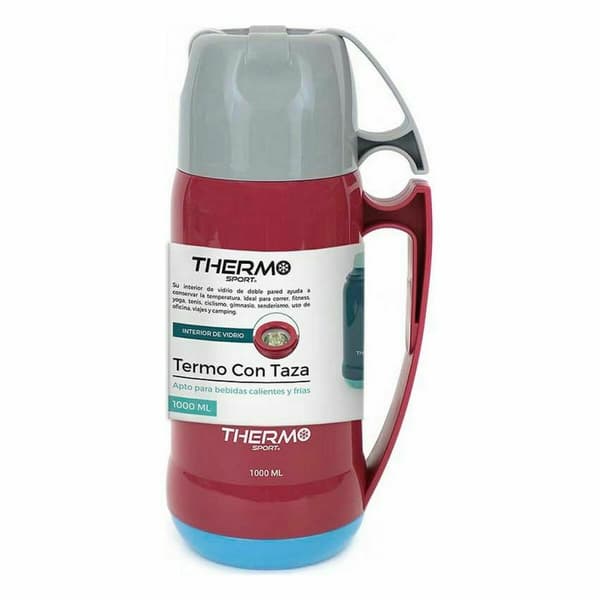 Resetermosflaska ThermoSport 1 L (12 antal)