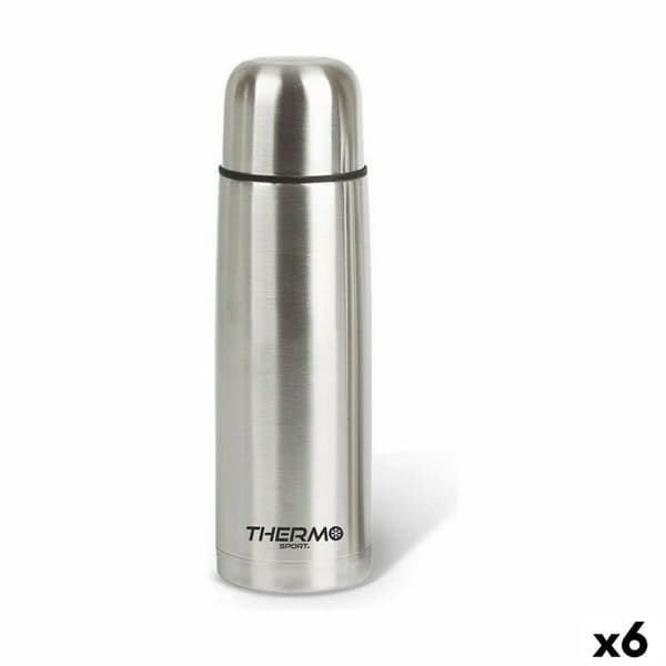 Resetermosflaska ThermoSport Rostfritt stål 1 L (6 antal)