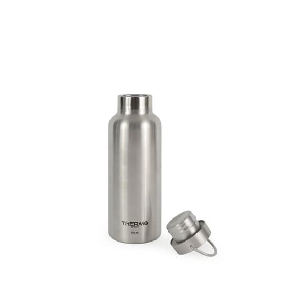 Termospullo ThermoSport Teräs 500 ml Kahvalla