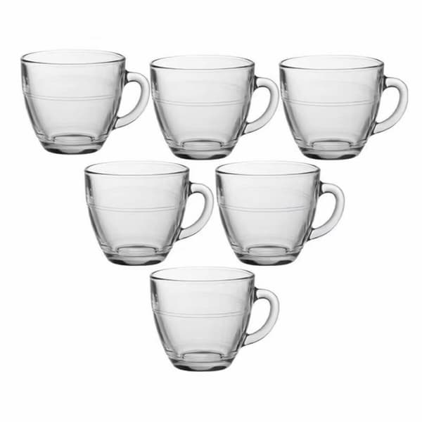 Delers Kaffekoppsett Duralex Gigogne 220 ml 22 cl 6 Deler (6 enheter)