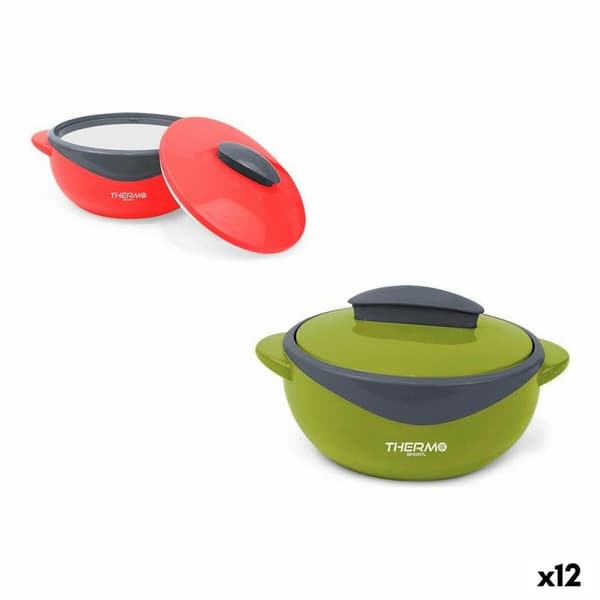 Termos til Mat ThermoSport Plast 1 L (12 enheter) (1000 ml)