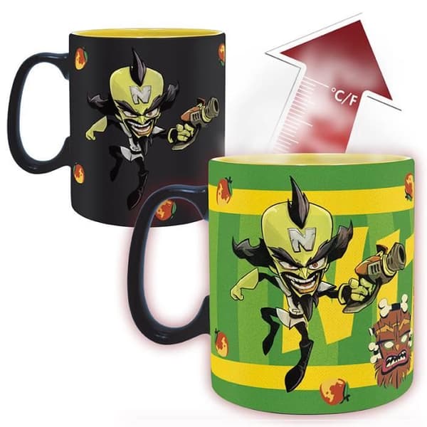 CRASH BANDICOOT Thermo Reactive Mug Nitro