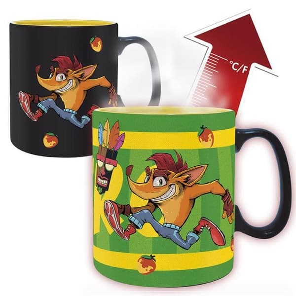 CRASH BANDICOOT Thermo Reactive Mug Nitro