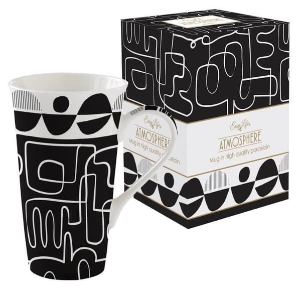 Porslinsmugg - EASYLIFE - Graffiti - 600 ml - Tål diskmaskin - Present