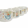 Pikkukuva 3 / 4: Osainen kahvikuppisetti DKD Home Decor Monivärinen Metalli Bambu Dolomite 260 ml