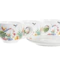 Pikkukuva 3 / 4: Osainen kahvikuppisetti DKD Home Decor Monivärinen Dolomite 180 ml