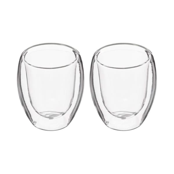 Osainen kahvikuppisetti Secret de Gourmet Läpinäkyvä Kristalli 70 ml