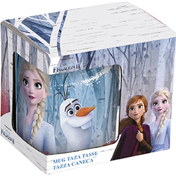 Koppar Frozen Believe 325 ml Lila Keramik