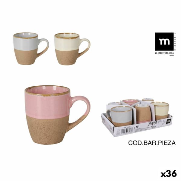Te- och kaffekopp La Mediterránea Anelo 90 ml (36 antal)