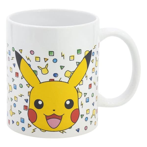 Mugg i keramik - Pokémon - Konfetti - 325ml - Flerfärgad - Modern design