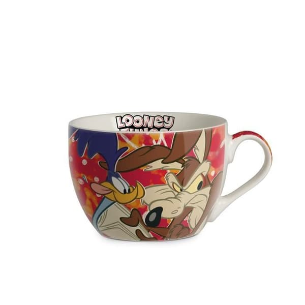 LOONEY TOONS - FRUKOST MUG 480ML - VIL COYOTE &amp; BEEP BEEP EGAN 116004