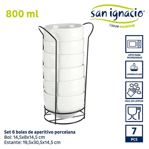 San Ignacio San Ignacio X Vessia 21x15 Cm Skålsæt 6 Enheder